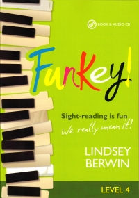 Funkey Berwin Level 4 + Cds Piano Sightreading Sheet Music Songbook
