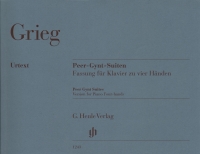 Grieg Peer Gynt Suites Op46 & 55 Piano 4 Hands Ver Sheet Music Songbook