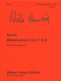 Bartok Mikrokosmos I Vols 1 & 2 Piano Sheet Music Songbook