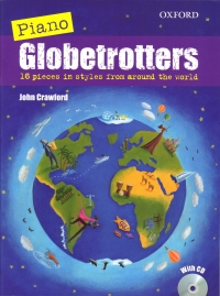 Piano Globetrotters Crawford + Cd Sheet Music Songbook