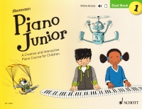 Piano Junior Duet Book 1 Heumann + Online Sheet Music Songbook
