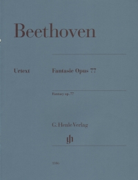 Beethoven Fantasy Op7 Irmer Piano Sheet Music Songbook