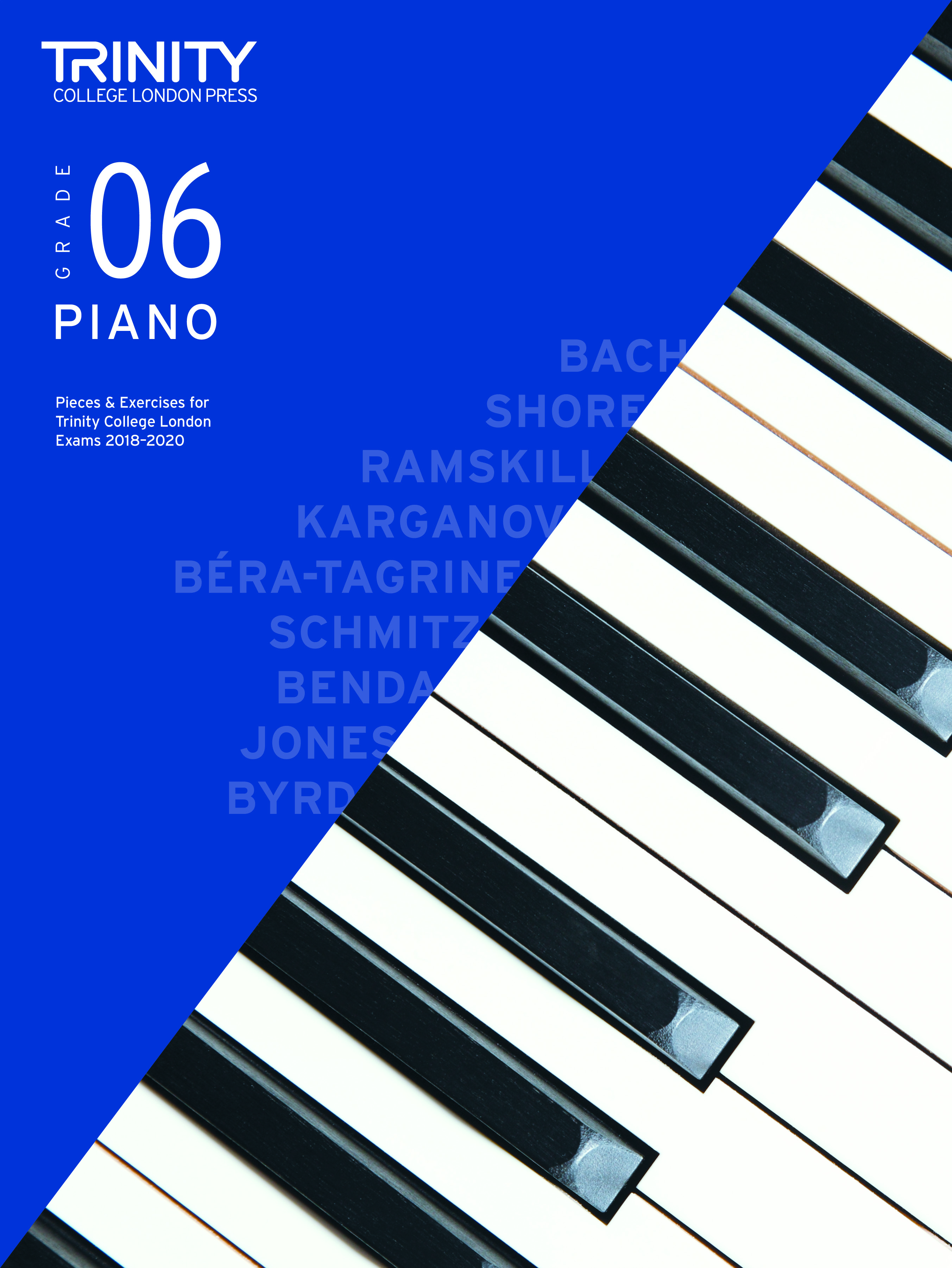 Trinity Piano Exams 2018-2020 Grade 6 Sheet Music Songbook