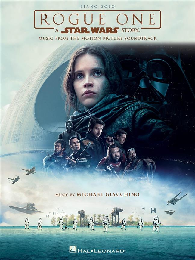 Rogue One A Star Wars Story Soundtrack Piano Solo Sheet Music Songbook