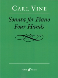 Vine Sonata For Piano Four Hands Sheet Music Songbook