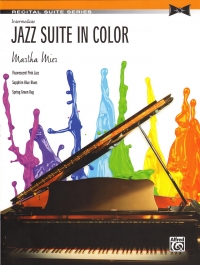 Jazz Suite In Color Mier Intermediate Piano Sheet Music Songbook