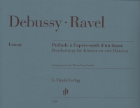 Debussy Ravel Prelude A Lapres Midi Du Faune Duet Sheet Music Songbook