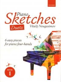 Piano Sketches Duets Book 1 Neugasimov Sheet Music Songbook