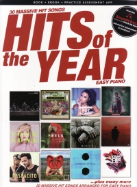 Hits Of The Year 2017 Easy Piano Sheet Music Songbook