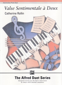 Rollin Valse Sentimentale A Deux 1 Piano 4 Hands Sheet Music Songbook