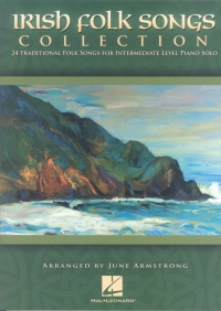 Irish Folk Songs Collection Piano Solo Sheet Music Songbook