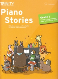 Trinity Piano Stories 2018-2020 Grade 1 + Online Sheet Music Songbook