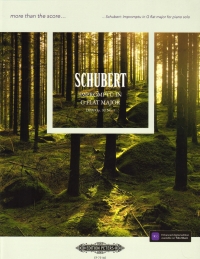 More Than The Score Schubert Impromptu Op90 No 3 Sheet Music Songbook