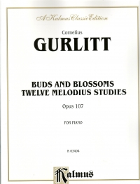 Gurlitt Buds & Blossoms Op107 Piano Sheet Music Songbook