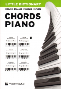 Little Dictionary Chords Piano Valentini Sheet Music Songbook