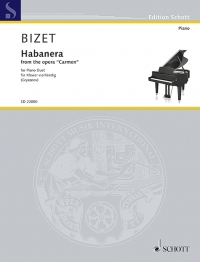 Bizet Habanera From Carmen Gryaznov Piano Duet Sheet Music Songbook