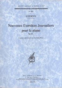 Czerny 32 Nouveaux Exercices Journaliers Op.848 Pf Sheet Music Songbook
