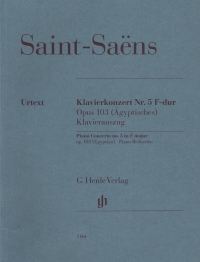 Saint-saens Piano Concerto No 5 F Op103 Reduction Sheet Music Songbook
