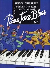 Chartreux Piano Jazz Blues Piano 4 Hands Sheet Music Songbook