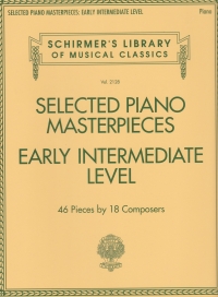 Selected Piano Masterpieces Early Intermediate Sheet Music Songbook