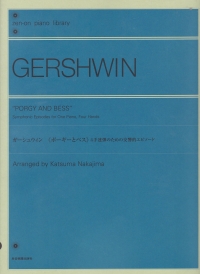 Gershwin Porgy & Bess Symphonic Episodes Pf 4 Hnds Sheet Music Songbook