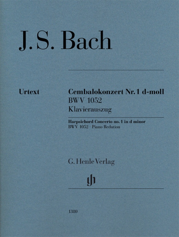 Bach Harpsichord Concerto No 1 Dmin Bwv1052 2pfs Sheet Music Songbook