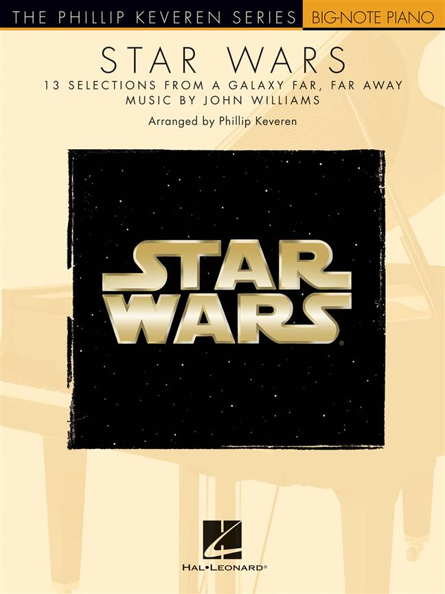 Star Wars For Big-note Piano Sheet Music Songbook