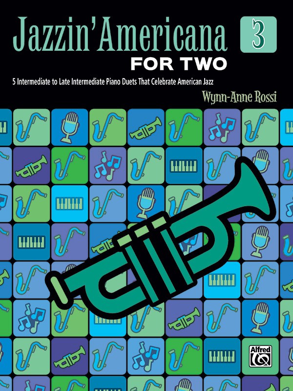Jazzin Americana For Two 3 Rossi Piano Duet Sheet Music Songbook