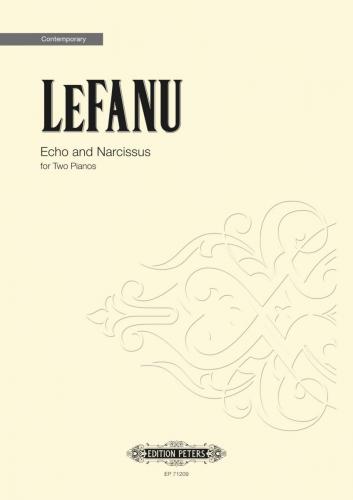 Lefanu Echo And Narcissus Two Pianos Sheet Music Songbook
