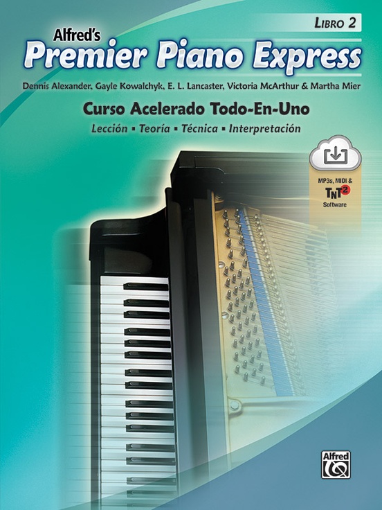 Premier Piano Express Spanish Ed 2 Book & Cd-rom Sheet Music Songbook
