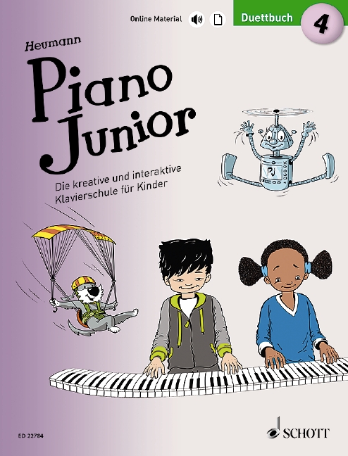 Piano Junior Duettbuch 4 Band 4 Sheet Music Songbook