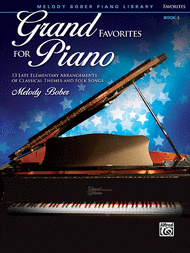 Grand Favorites For Piano 3 Melody Bober Piano Lib Sheet Music Songbook