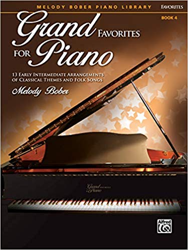Grand Favorites For Piano 4 Melody Bober Piano Lib Sheet Music Songbook