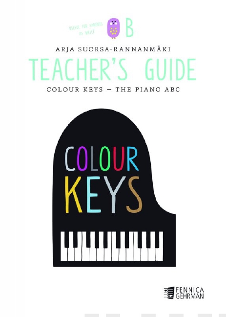 Colour Keys The Piano Abc Teachers Book Sheet Music Songbook