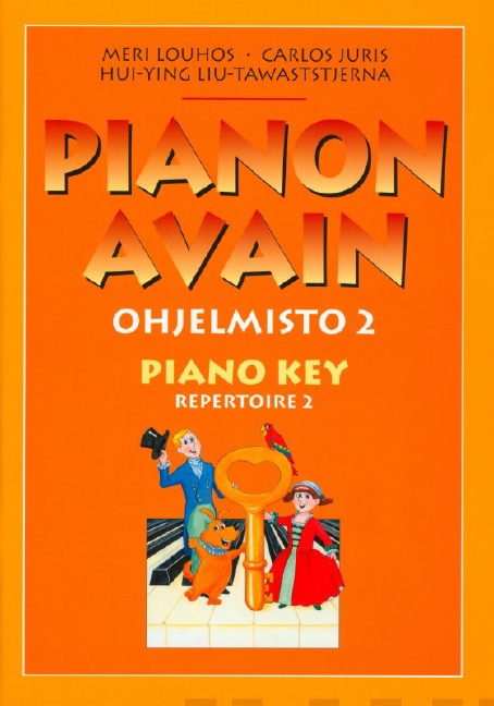 Pianon Avain / Piano Key Repertoire 2 Sheet Music Songbook