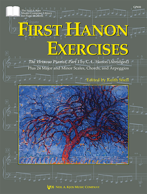 First Hanon Exercises The Virtuoso Pianist Part 1 Sheet Music Songbook
