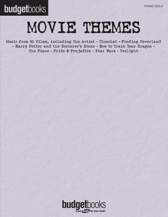 Budget Books Movie Themes Piano Sheet Music Songbook