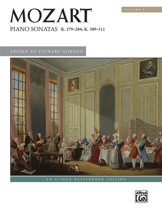 Mozart Piano Sonatas 1 Sheet Music Songbook