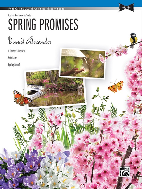 Alexander Spring Promises Piano Solo Sheet Music Songbook
