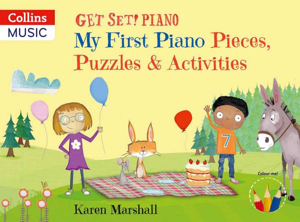 Get Set Piano My First Piano Pieces Puzzles Activi Sheet Music Songbook