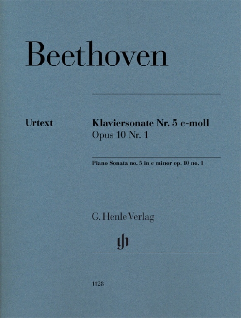 Beethoven Piano Sonata No 5 C Minor Op10/1 Piano Sheet Music Songbook