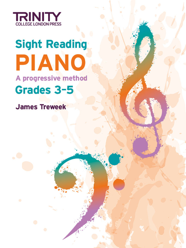 Trinity Piano Sight Reading Grades 3 - 5 Sheet Music Songbook