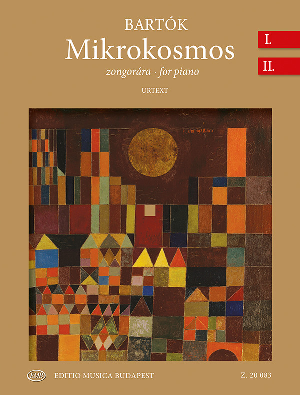 Bartok Mikrokosmos Volumes 1-2 Piano Sheet Music Songbook