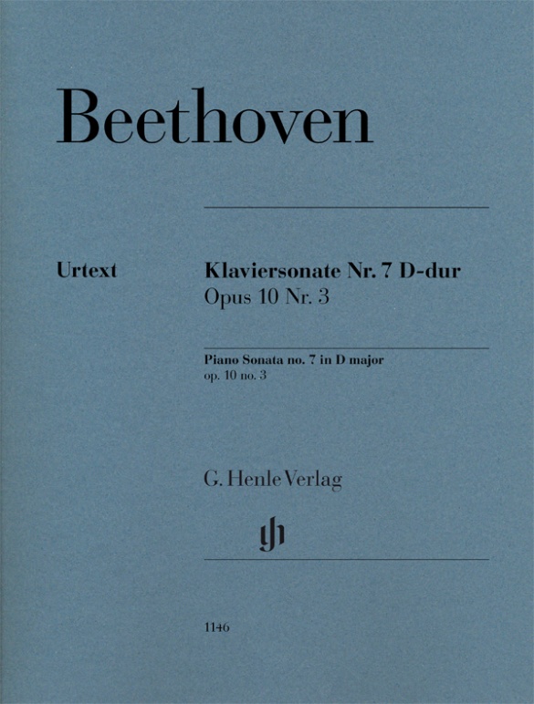 Beethoven Piano Sonata No7 D Op10/3 Perf Score Sheet Music Songbook