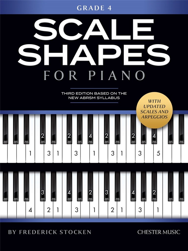 Scale Shapes For Piano Revised 2021 Grade 4 Sheet Music Songbook