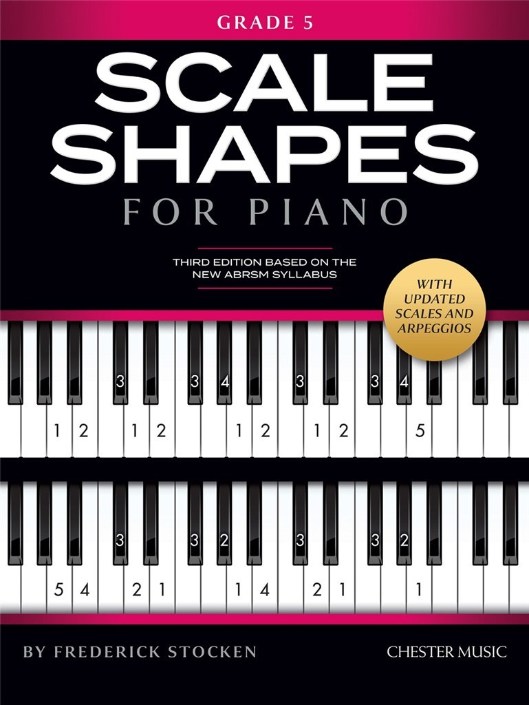Scale Shapes For Piano Revised 2021 Grade 5 Sheet Music Songbook