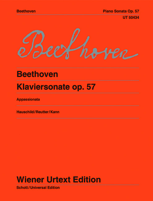 Beethoven Piano Sonata Op57 Piano Urtext Sheet Music Songbook