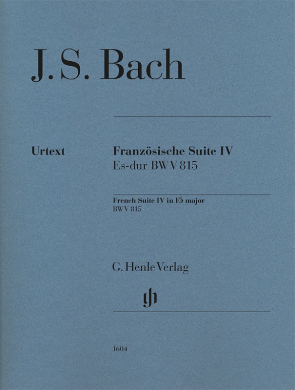 Bach French Suite Iv Bwv 815 Piano Sheet Music Songbook