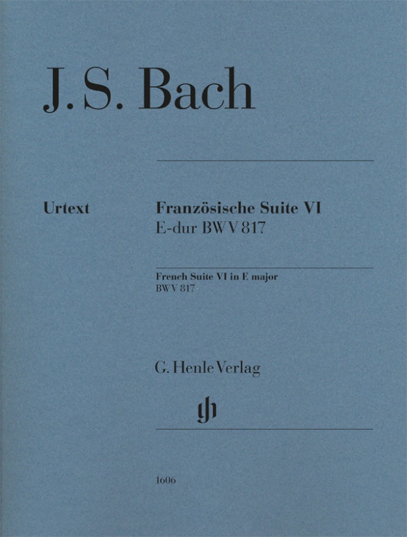 Bach French Suite Vi Bwv 817 Piano Sheet Music Songbook