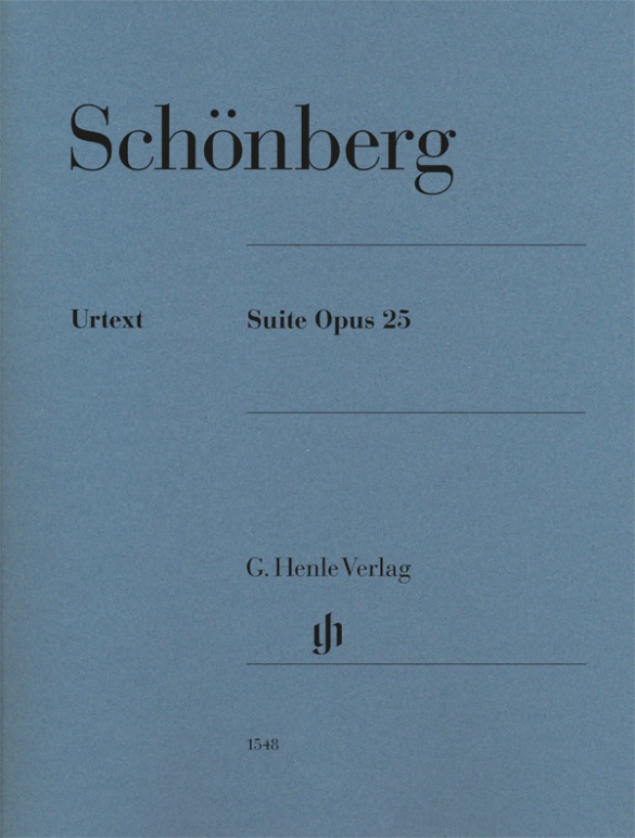 Schoenberg Suite Op25 Piano Sheet Music Songbook